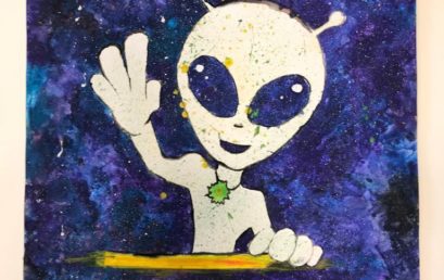Районный конкурс детского художественного творчества «Тайны космоса», посвященный Дню космонавтики