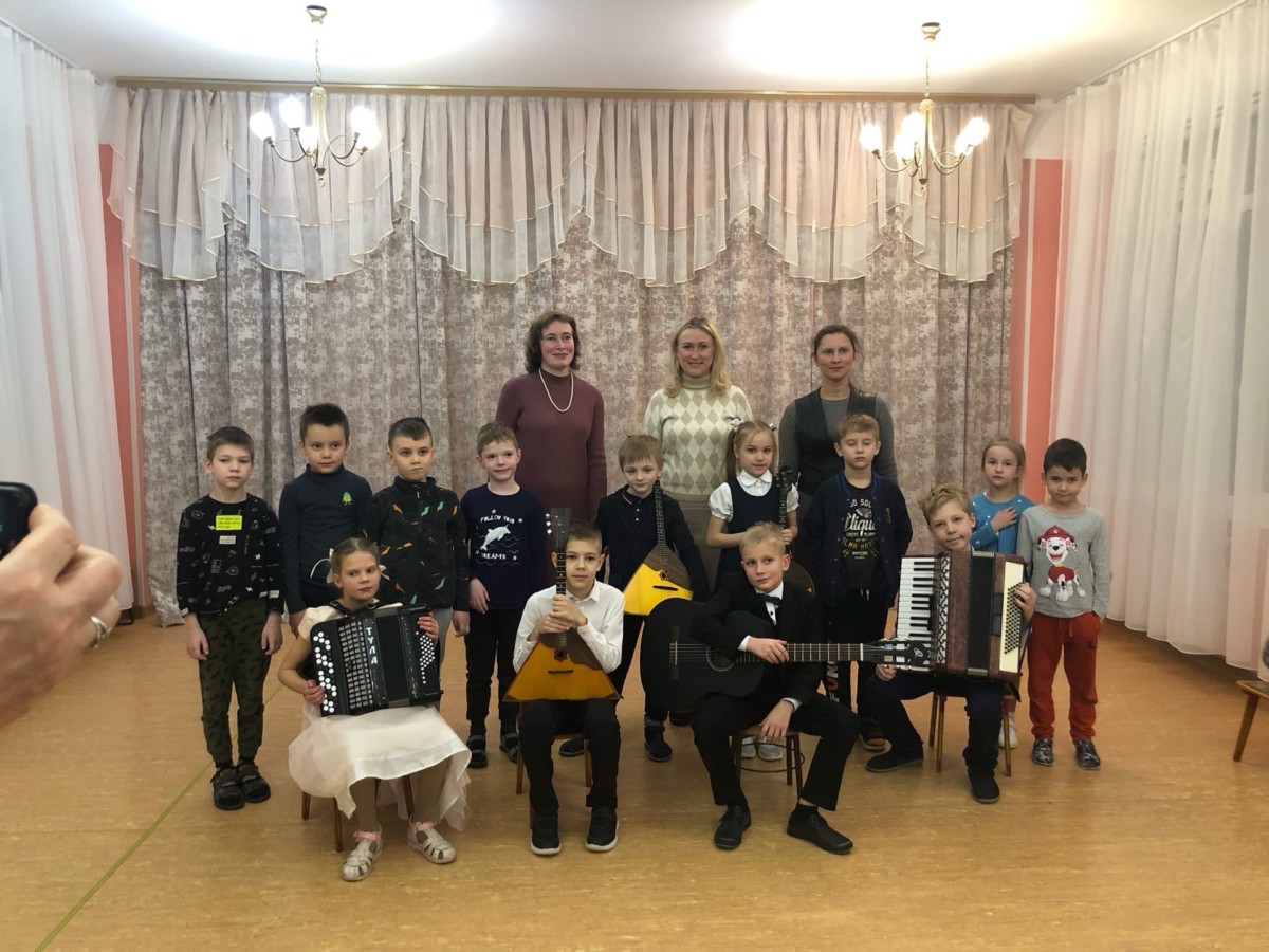 Концерт в детском саду № 30 Красносельского района