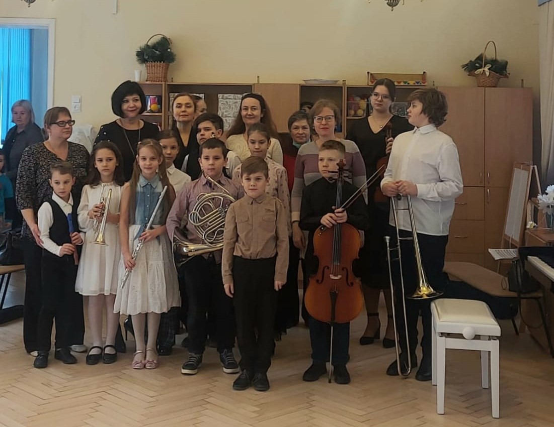 Концерт в детском саду № 35 Красносельского района