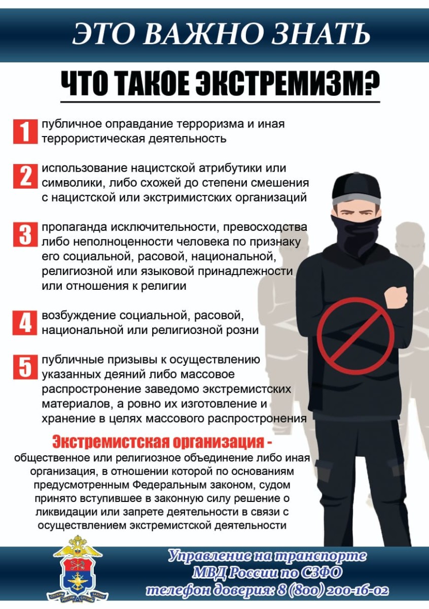 Это важно знать — что такое экстремизм